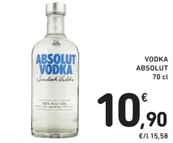 Spazio Conad Vodka absolut offerta