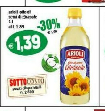 Il Castoro Supermercati Olio di semi offerta