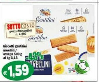 Il Castoro Supermercati Biscotti offerta