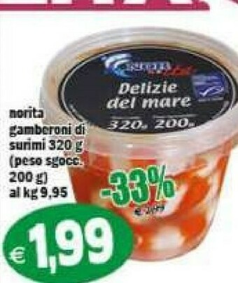 Il Castoro Supermercati Gamberi offerta