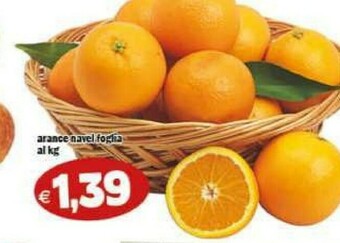 Il Castoro Supermercati Arance offerta