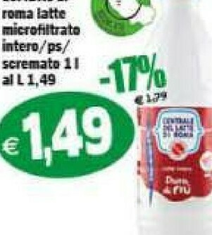 Il Castoro Supermercati Latte parzialmente scremato offerta