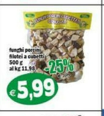 Il Castoro Supermercati Funghi porcini offerta