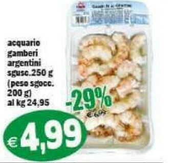 Il Castoro Supermercati Gamberi offerta