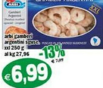 Il Castoro Supermercati Gamberi offerta