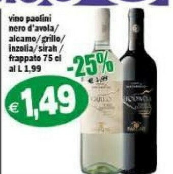 Il Castoro Supermercati Vino offerta