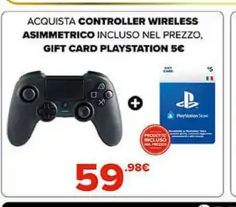 Play station 4 slim 1tb + dualshock 4 + fifa 17 nero 1000 gb wi-fi