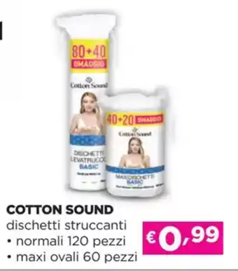 La Saponeria COTTON SOUND dischetti struccanti offerta