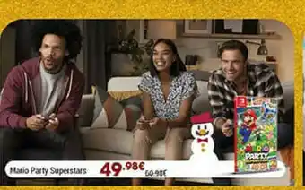 Gamestop Mario party superstars standard inglese, esp switch offerta