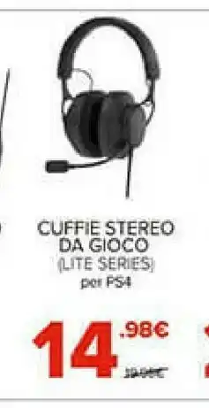 Gamestop Cuffie stereo da gioco per ps4 offerta