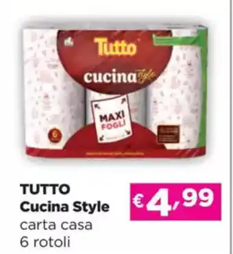 La Saponeria TUTTO Cucina Style carta casa offerta