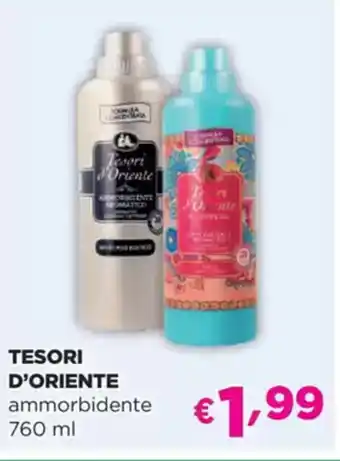 La Saponeria TESORI D'ORIENTE ammorbidente offerta