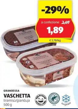 ALDI Grandessa vaschetta offerta