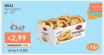 Prezzemolo e Vitale Gilli ventaglini offerta