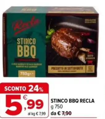 Iperal Stinco bbq RECLA offerta
