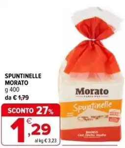 Iperal Spuntinelle MORATO offerta
