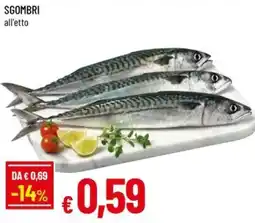 Famila Superstore SGOMBRI all'etto offerta