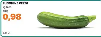 GrosMarket Zucchine verdi offerta
