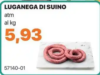 GrosMarket Luganega di suino offerta