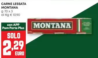 Pam Carne lessata montana offerta