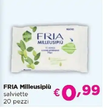 Acqua & Sapone FRIA Milleusipiù salviette offerta