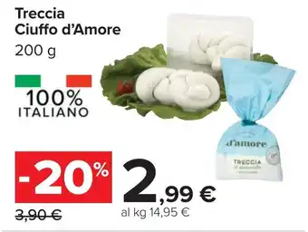 Carrefour Treccia Ciuffo d'Amore offerta