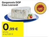 Carrefour Gorgonzola DOP Casa Leonardi offerta