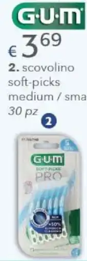 Acqua & Sapone 2. scovolino soft-picks medium / small 30 pz 2 offerta