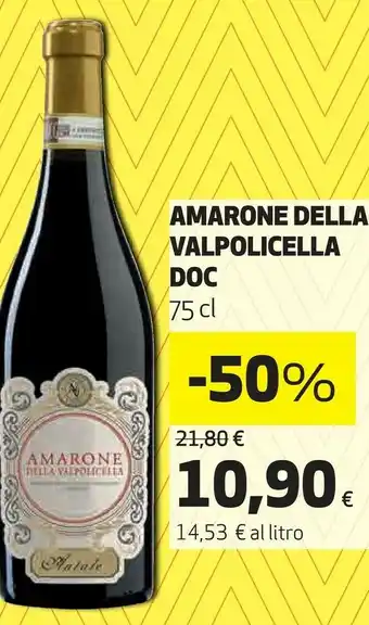 Coop Amarone della valpolicella doc offerta