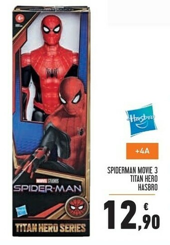 Conad Superstore Hasbro spiderman movie 3 titan hero offerta