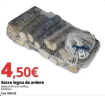 Brico Io Sacco legna da ardere offerta
