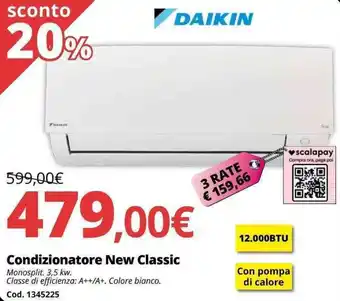 Daikin Condizionatore New Classic