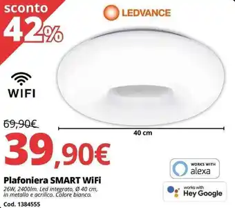 Plafoniera Smart Wifi