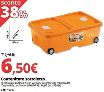 Brico Io Contenitore sottoletto offerta