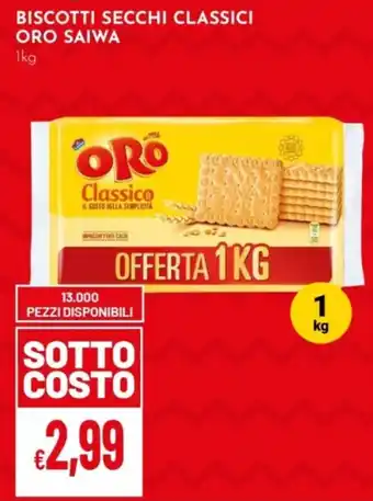 Pan Biscotti Secchi Classici Oro Saiwa offerta