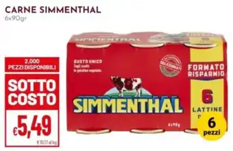 Pan Carne simmenthal offerta
