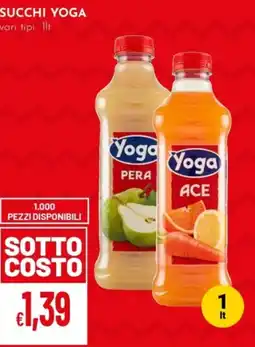 Pan Succhi yoga vari tipi offerta