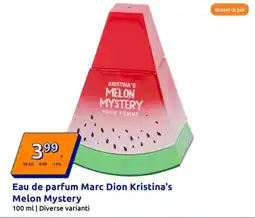 Action Eau de parfum Marc Dion Kristina's Melon Mystery offerta