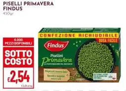 Pan Piselli primavera FINDUS offerta