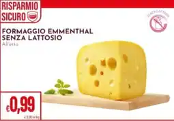 Pan |formaggio emmenthal senza LATTOSIO offerta