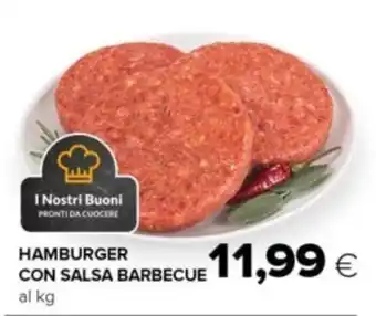 Oasi Hamburger con salsa barbecue offerta