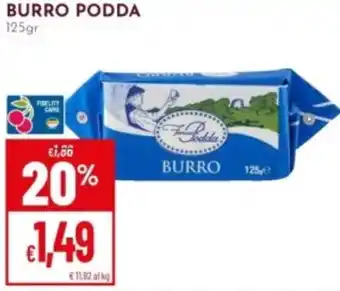 Pan Burro PODDA offerta