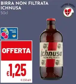 Pan Birra non filtrata ICHNUSA offerta