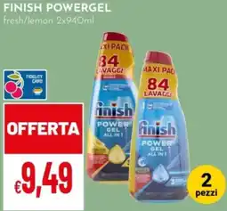 Pan Finish POWERGEL offerta