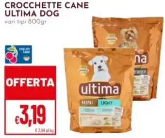 Pan Crocchette cane ULTIMA DOG offerta