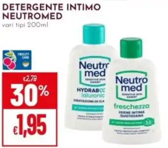 Pan Detergente intimo NEUTROMED offerta