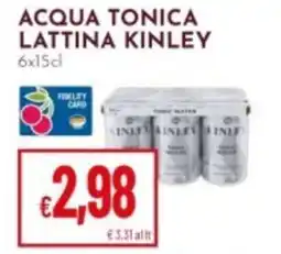 Pan Acqua tonica lattina KINLEY offerta