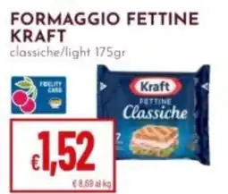 Pan Formaggio fettine KRAFT offerta
