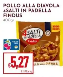 Pan Pollo alla diavola 4salti in padella FINDUS offerta