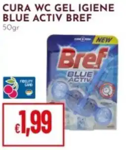 Pan Cura wc gel igiene blue activ BREF offerta